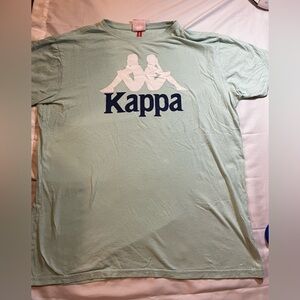 Kappa XL Mens Mint Green Short Sleeve T-Shirt